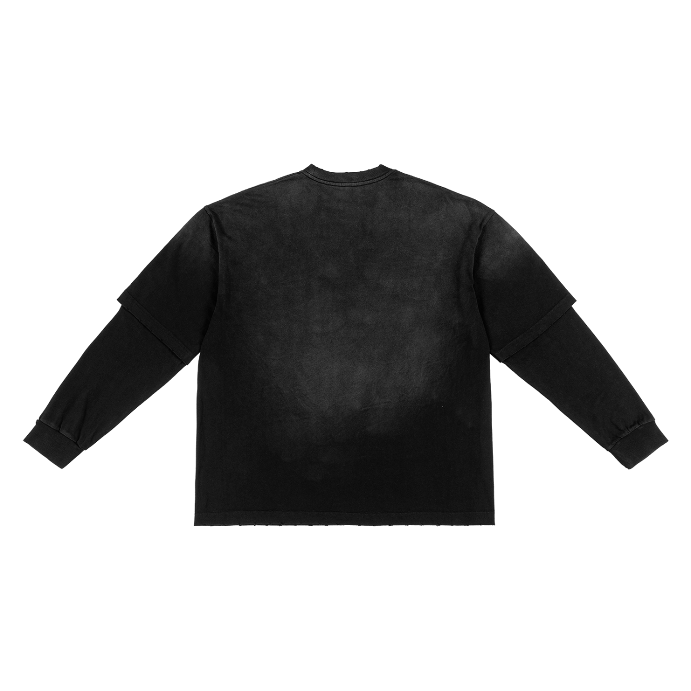 Still Unknown Distressed Sunfade Two-Piece Shirt